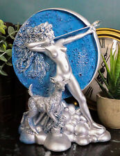 Oberon Zell Greek Goddess Of The Hunt Moon Diana Drawing Bow And Arrow Statue picture
