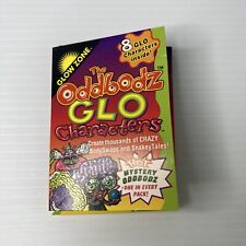 GLOW ZONE The Oddbodz Glo Characters Cardboard Pack (Empty) RARE + FREE POST AUS picture