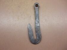Vintage Blacksmith Forged Small Chain Grab Hook Nice Old Logging Collectible picture