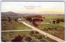 1910's HANCOCK AVENUE VIEW FROM TOWER*GETTYSBURG PA CIVIL WAR PARK POSTCARD picture