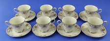 16 Piece Noritake Ivory China ADAGIO 7237 Cup & Saucer Set picture
