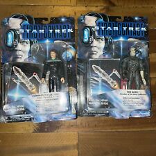 1996 Playmates Star Trek First Contact Asst No 16100 (Lot of 2) Troi, Borg picture