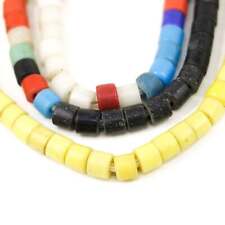 3 Strands Trade Beads Flat Ended Africa picture