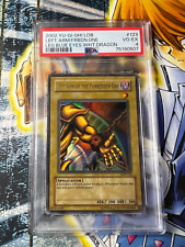Yugioh PSA 4 Left Arm of the Forbidden One LOB-123 - Ultra Rare picture