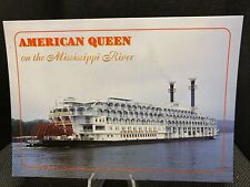POSTCARD: American Queen Steamboat On The Mississippi River K14 ￼ picture