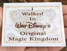 Walt Disney's Original I Walked In Walt Disney's Magic Kingdom Button picture