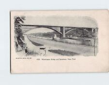 Postcard Washington Bridge and Speedway New York City New York USA picture