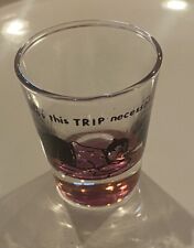 Vintage Novelty Shot Glass -Was This Trip Necessary? picture