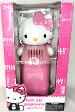 Hello Kitty Hot Air Popcorn Maker New In Box Old Stock Pink & White Kitchenware picture
