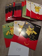 30 Boosters Sealed Exclusive McDonalds Pokemon Cards TCG 25th Anniversary packs  picture