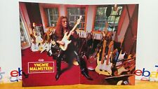 AFI POSTER YNGWIE MALMSTEEN POSTER  DOUBLE SIDED  GUITAR WORLD  11 X 17   L2 picture