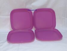 ✅  New Tupperware Luncheon Plates Set of 4  Size 8