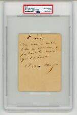 Victor Hugo ~ Signed Autographed Letter Signature French Writer ~ PSA DNA picture
