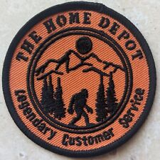 RARE Home Depot Apron Patch: Legendary Customer Service  Bigfoot Sasquatch  picture