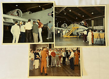 3 ORIGINAL 1975 A-10 THUNDERBOLT II Aircraft Flight Testing 8x10 Photos VINTAGE picture