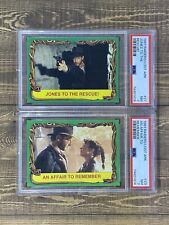 1981 Topps Raiders of the Lost Ark #23 And #27 PSA7 Lot picture