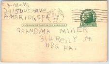Postcard - Jefferson - One Cent US Postal Card picture