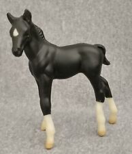 Breyer Stablemate Horse G1 Black Thoroughbred Standing Foal Horspital 2001-2005 picture