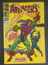 Marvel Avengers #52 1968 1st app Grim Reaper Black Panther Great cond, see pic picture