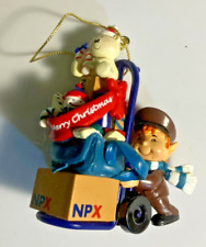 Vintage Kelloggs Rice Krispies Christmas Ornament NPX Delivery Boy Gifts EX HTF picture