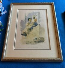 1924 Cream Of Wheat Ad Framed Quality Laying The Cornerstone by Edward V. Brewer picture