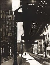 1936 El: 2nd & 3rd Avenue lines, W. from Second & NY New York 8.5