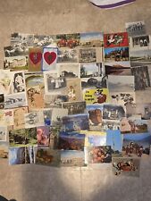150 + Antique Vintage Postcards RPPC Holiday/Greeting Postcards WW1/ picture