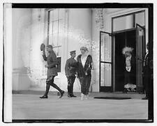 King Albert & Queen Elizabeth leaving White House,Washington,DC,1918-1920 picture