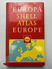 Vtg Shell Oil 1967 Great Atlas of Germany Deutschland & Europe Europa Map Book picture