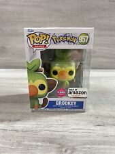 Funko Pop Vinyl: Pokémon - Grookey (Flocked) - Amazon (Exclusive) Plus Makio. picture
