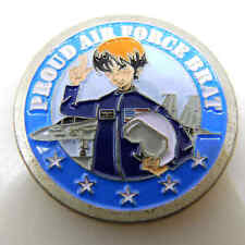 UNITED STATES AIR FORCE PROUD AIR FORCE BRAT CHALLENGE COIN picture