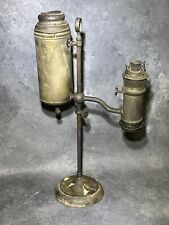 Antique 1800’s Millers Ideal No 1 Burner Edward Miller Kerosene Student Oil Lamp picture