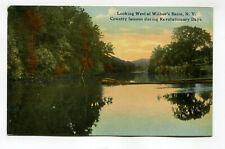 LOOKING WEST AT WILBURS BASIN NY COUNTRY FAMOUS DURING REVOLUTIONARY DAYS picture