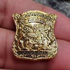 Vintage Obsolete Detroit Michigan Police Chaplain Pin picture