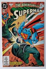 The Adventures of Superman #497 Comic Book Doomsday DC Comics 1992 Ordway Grumme picture