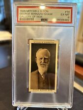 1935 Mitchell & Son Gallery of 1934 #14 GEORGE BERNARD SHAW PSA 6 EX-MT picture