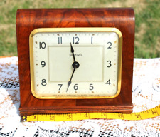 The E. Ingraham SENTINEL Arlington SD136 Wooden Case Vintage Antique Clock picture
