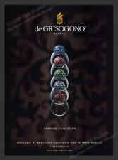 de Grisogono Jewelry Fashion Collection 2000s Print Advertisement Ad 2003 picture
