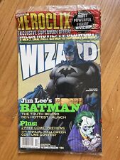 Wizard The Comics Magazine (1991) # 134 B Sealed Polybag batman picture