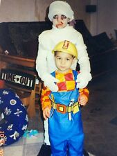 AvG) 4x6 Photograph Kids Brothers Halloween Costumes Mummy Bob The Builder picture