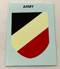 WWII GERMAN M1935 M1940 M1942 WAFFEN ARMY HELMET DECAL SET picture
