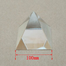 1pc 40-100mm Rainbow Optical Glass Crystal Pyramid Prism For Natural Sciences picture