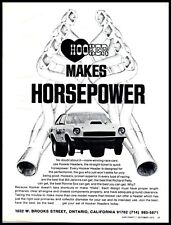 1972 Magazine Print Ad - HOOKER HEADERS Richard Petty Bill Jenkins Ronnie Sox A7 picture