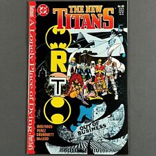 NEW TITANS #60 NM Grade Range (1989 Copper DC Comics) Lonely Place of Dying picture