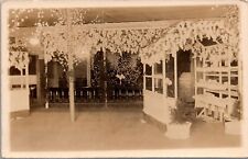 Real Photo Postcard Interior of Building at Japanese Garden Massachusetts~3306 picture