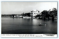 c1950's Rio Jamapa Al Fondo El Edificio Veracruz Mexico RPPC Photo Postcard picture