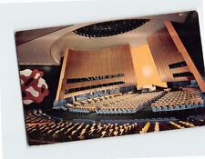 Postcard General Assembly United Nations Headquarters New York City New York USA picture