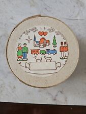 Vintage German Erzgebirge Box, Wooden Toy Soldiers Angel Christmas Holiday picture