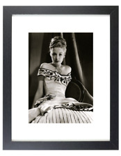 40s & 50s Actress Jane Greer Classic Retro Matted & Framed Picture Photo picture