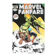 Marvel Fanfare #1 1982 series Marvel comics NM minus Full description below [m^ picture